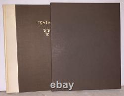 Signed, Limited Editions Club, The Book Of The Prophet Isaiah, Chaim Gross