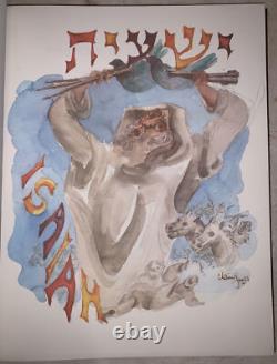 Signed, Limited Editions Club, The Book Of The Prophet Isaiah, Chaim Gross