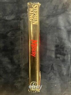 Signed Misery by Stephen King (1st Edition but with Book Club Edition DJ)