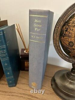Signed Most secret war R V Jones Brittish Scientific Intelligence 1939-1945 Book