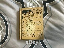 Signed Neil Gaiman Little Gold Book of Ghastly Stories Limited Edition #432/500