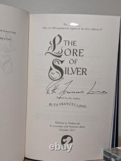 Signed (Numbered)-Book of Gold Lore of Silver by Ruth Frances Long