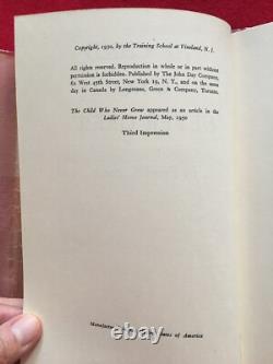 Signed Pearl S. Buck Hardcover Book The Child Who Never Grew 1st edition