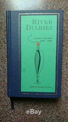 Signed RIVER DIARIES Chris Yates Fishing Book Limited 1st Edition Barbel Carp