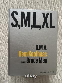 Signed Rem Koolhaas Bruce Mau OMA S, M, L, XL SMLXL Hardcover Book First Edition