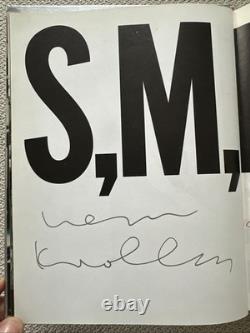 Signed Rem Koolhaas Bruce Mau OMA S, M, L, XL SMLXL Hardcover Book First Edition