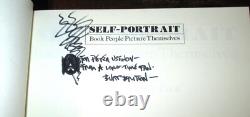 Signed SELF-PORTRAIT Book People Picture Themselves Burt Britton Peter Ustinov
