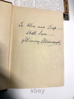 Signed Skinny Wainwright First Edition Book General Wainwright's Story