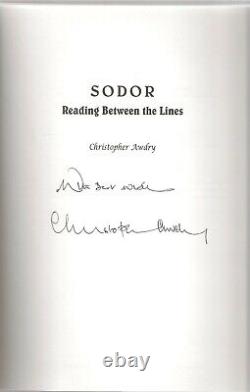 Signed Sodor Reading Between The Lines Christopher Awdry New First Ed P/b 6 Left
