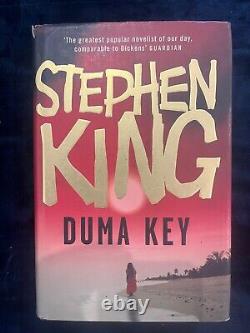 Signed Stephen King, Duma Key (1st Edition)