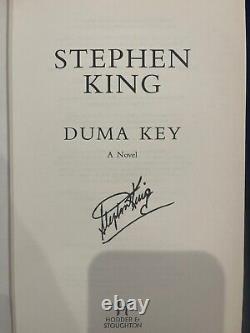 Signed Stephen King, Duma Key (1st Edition)