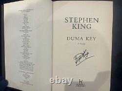 Signed Stephen King, Duma Key (1st Edition)