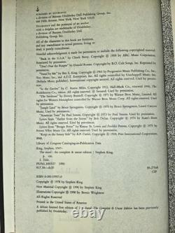 Signed Stephen King the Stand (Uncut US Edition) 1990 Hardback with Jacket