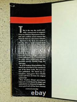 Signed Stephen King the Stand (Uncut US Edition) 1990 Hardback with Jacket
