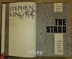 Signed Stephen King the Stand (Uncut US Edition) 1990 Hardback with Jacket