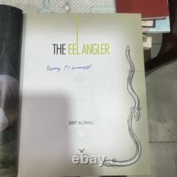 Signed THE EEL ANGLER Barry McConnell hardcover Bound Fishing Book harper