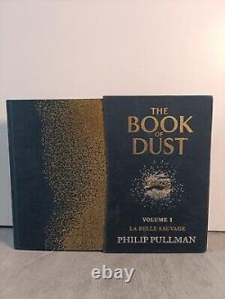 Signed The Book Of Dust Philip Pullman Numbered Slipcase La Belle Sauvage UK #