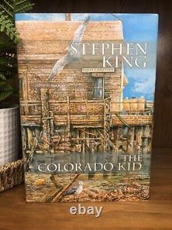 Signed The Colorado Kid Stephen King 2007 Glenn Chadbourne Hardcover PS Pub