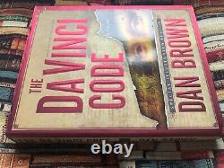 Signed The Da Vinci Code the Illustrated Edition Dan Brown (Hardcover 2004)