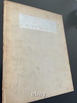 Signed Untitled E. E. Cummings 1930 First Edition 350/451 Book