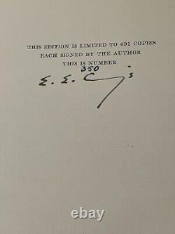 Signed Untitled E. E. Cummings 1930 First Edition 350/451 Book