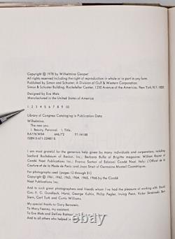 Signed! Wilhelmina Cooper Inscribed Book The New You First Edition 1st Printing