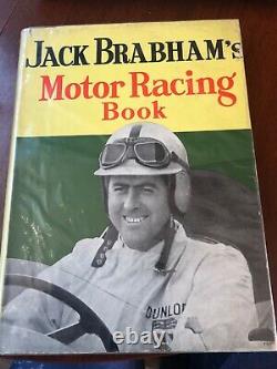 Signed by Jack Brabham Jack Brabhams Motor Racing Book 1960 First Edition