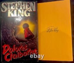 Signed copy of Dolores Claiborne by Stephen King, True U. S. 1st Edition