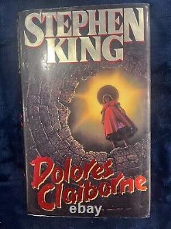 Signed copy of Dolores Claiborne by Stephen King, True U. S. 1st Edition