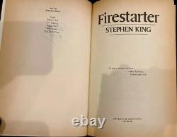 Signed copy of Fire Starter by Stephen King (Hardcover, 1980)