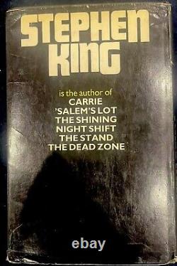 Signed copy of Fire Starter by Stephen King (Hardcover, 1980)