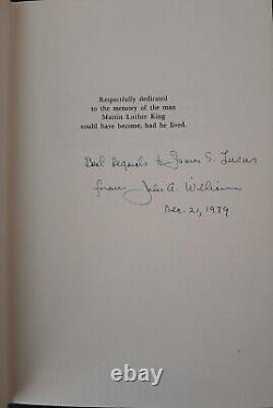 Signed first edition book