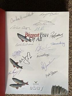 Signed x 15 THE BIGGEST FISH OF ALL Perchfishers Perch Fishing book no pike carp