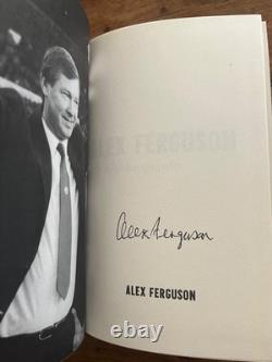 Sir Alex Ferguson signed book