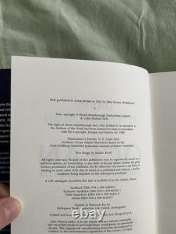 Sir David Attenborough / Colin Butfield NEW Ocean Signed 1st Edition Book