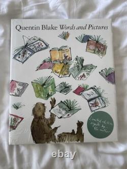 Sir Quentin Blake Words And Pictures Signed Limited Edition Book Sealed
