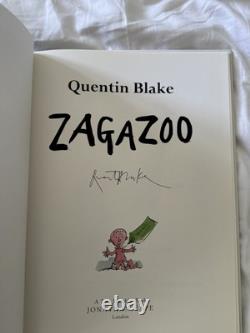 Sir Quentin Blake Zagazoo Signed 1st Edition Children's Book