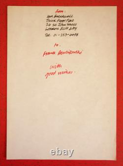 Six Phototext Sequences by Ian Breakwell Tetrad Press, 1973 Signed