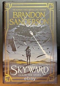 Skyward Brandon Sanderson Signed Ltd No'd 100/150 UK 2018 1st Ed HB