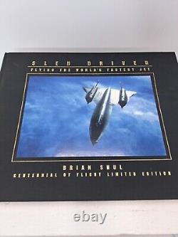 Sled Driver Book Signed By Brian Shul Centenial Flight Limited Edition read