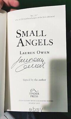 Small Angels by Lauren Owen Goldsboro limited edition stunning foiled Hardback