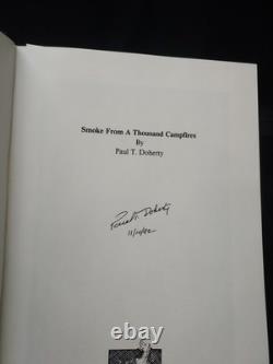 Smoke From a Thousand Campfires BOOK By Paul Doherty Signed 1st Edition 1992