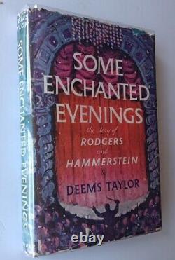 Some Enchanted Evenings Book Signed By Richard Rodgers & Oscar Hammerstein Jsa