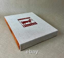 Southern Pueblo Pottery Signed Limited Edition Leatherbound Book #100/200 Boxed