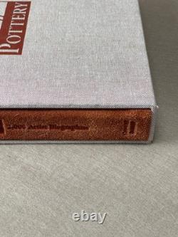 Southern Pueblo Pottery Signed Limited Edition Leatherbound Book #100/200 Boxed