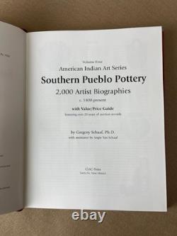 Southern Pueblo Pottery Signed Limited Edition Leatherbound Book #100/200 Boxed