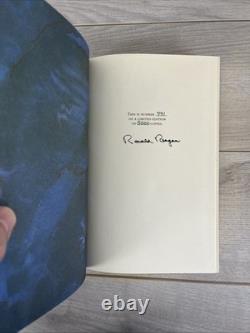 Speaking My Mind Ronald Reagan Signed Limited Edition Copy 771 Leather Book