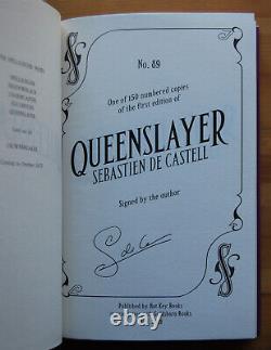 Spellslinger Series by Sebastien de Castell Signed & No. Goldsboro Set