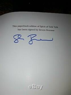 Spirit Of TALK TALK Book, Paperback edition signed by original Talk Talk member