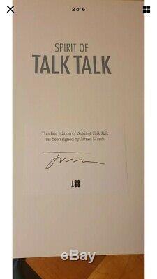Spirit Of Talk Talk Book- Hardcover Signed First Edition